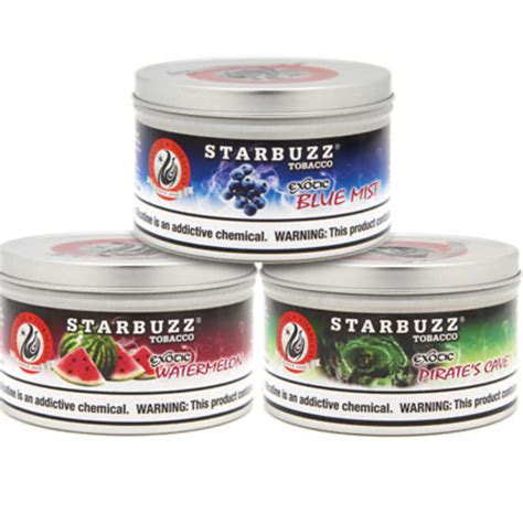 starbuzz shisha flavors.